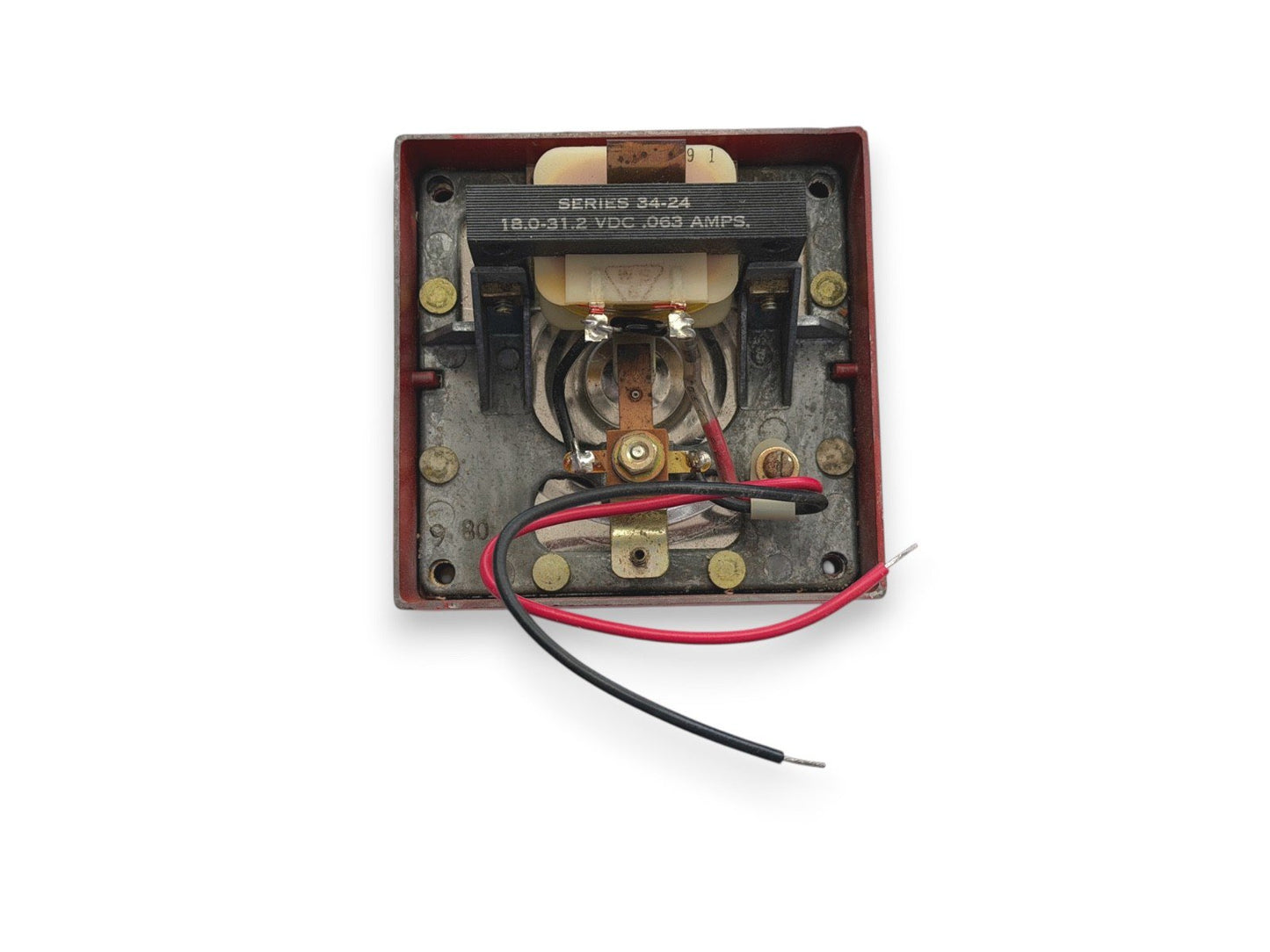 Eaton Wheelock 34-24 Fire Alarm Horn Red