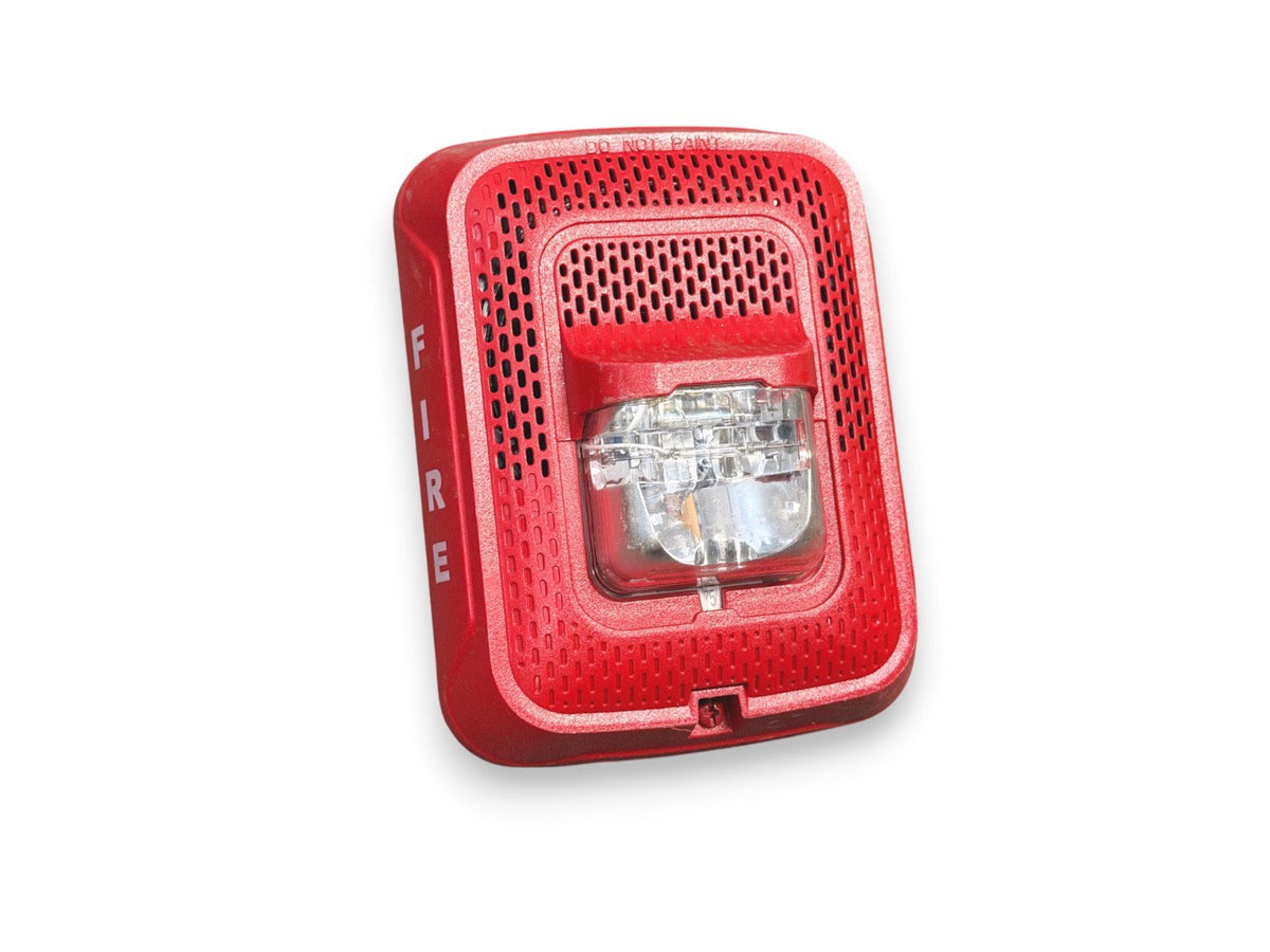 System Sensor SPSRL Fire Alarm Speaker Strobe Wall Red