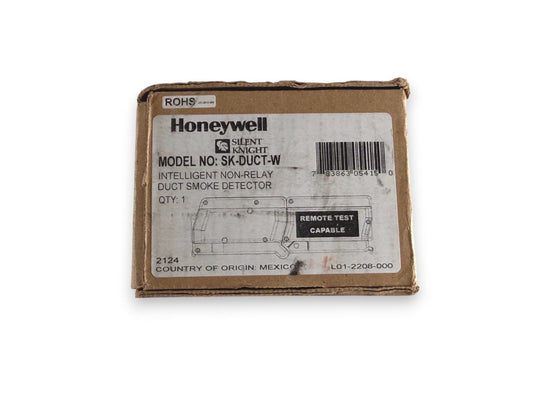 Silent Knight SK-DUCT-W Fire Alarm Duct Smoke Detector Missing Part (NEW IN BOX)