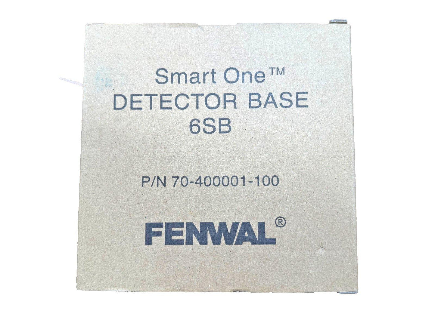 FENWAL Smart One Detector Base 6SB fire alarm component, part number 70-400001-100