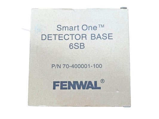 FENWAL Smart One Detector Base 6SB fire alarm component, part number 70-400001-100
