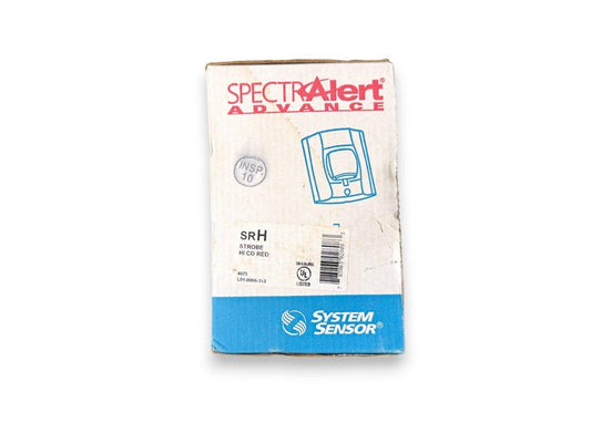System Sensor SpectrAlert Advance SRH strobe fire alarm device in original packaging