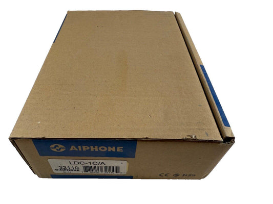 Aiphone LDC-1C/A fire alarm device in original packaging, model 32110, for commercial security systems.