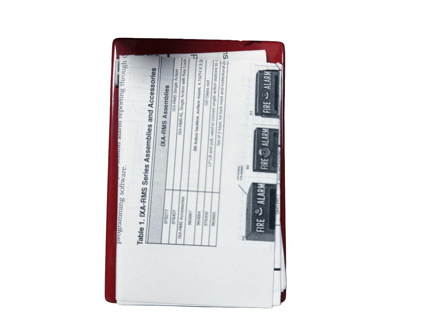 Simplex Grinnell 976277-RC IXA-RMS Fire Alarm Pull Station (NEW IN BOX)