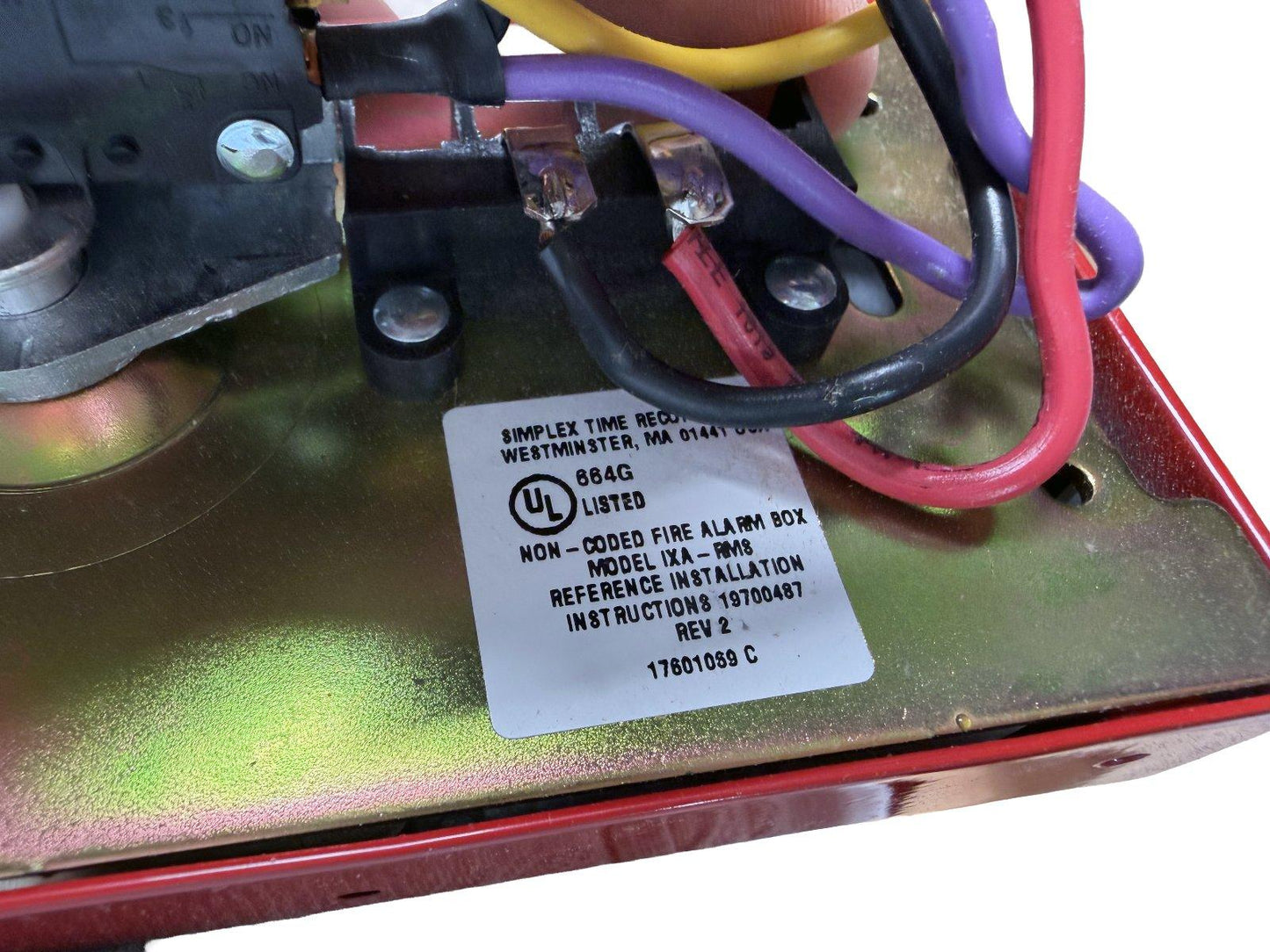 Simplex Grinnell 976277-RC IXA-RMS Fire Alarm Pull Station (NEW IN BOX)