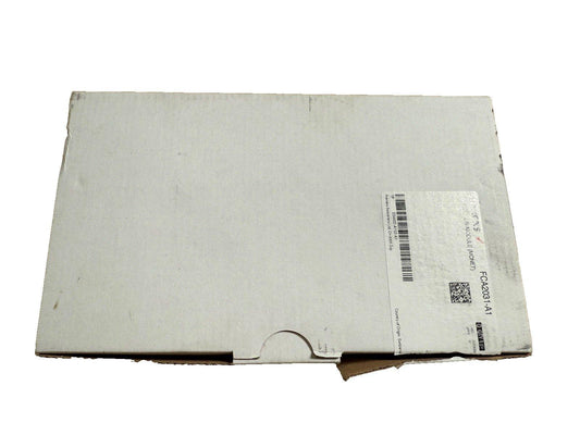 FCA2031-A1 fire alarm module in original packaging, white box with barcode label