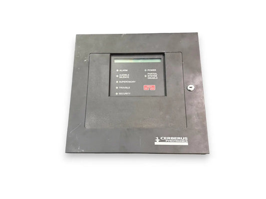 Siemens MKB-3 Fire Alarm Control Panel Annunciator Display + Cabinet Siemens
