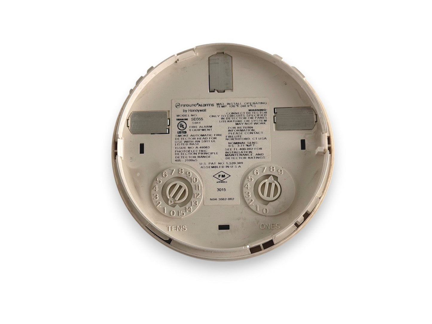 Fire-Lite SD355 Fire Alarm Smoke Detector Head