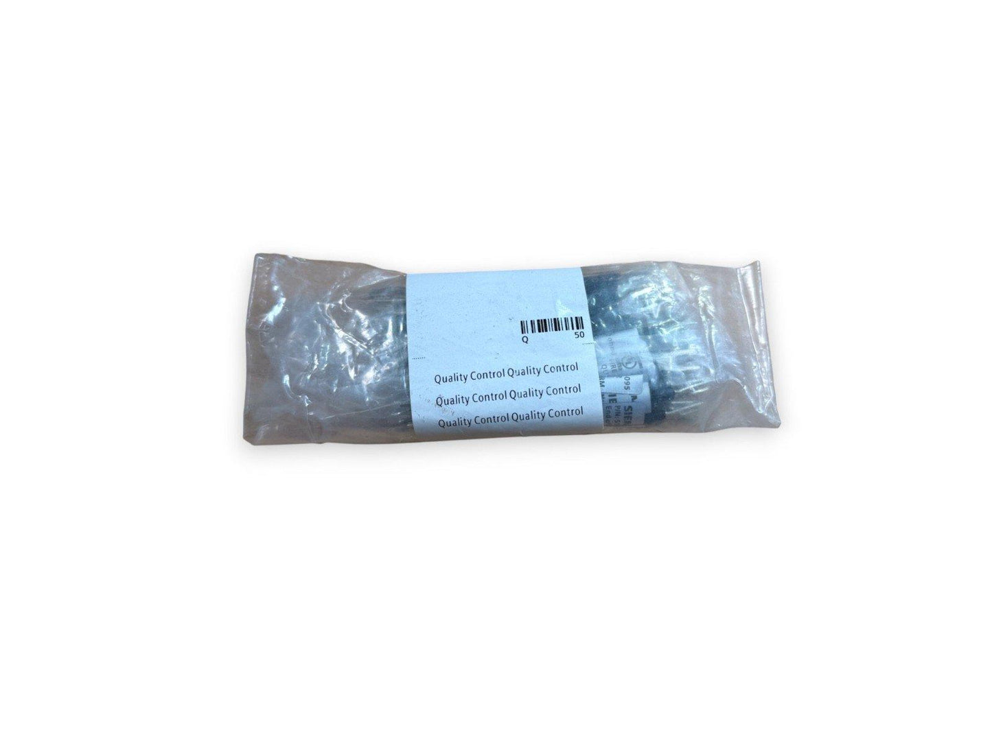 Sealed fire alarm component with Quality Control label, new surplus equipment