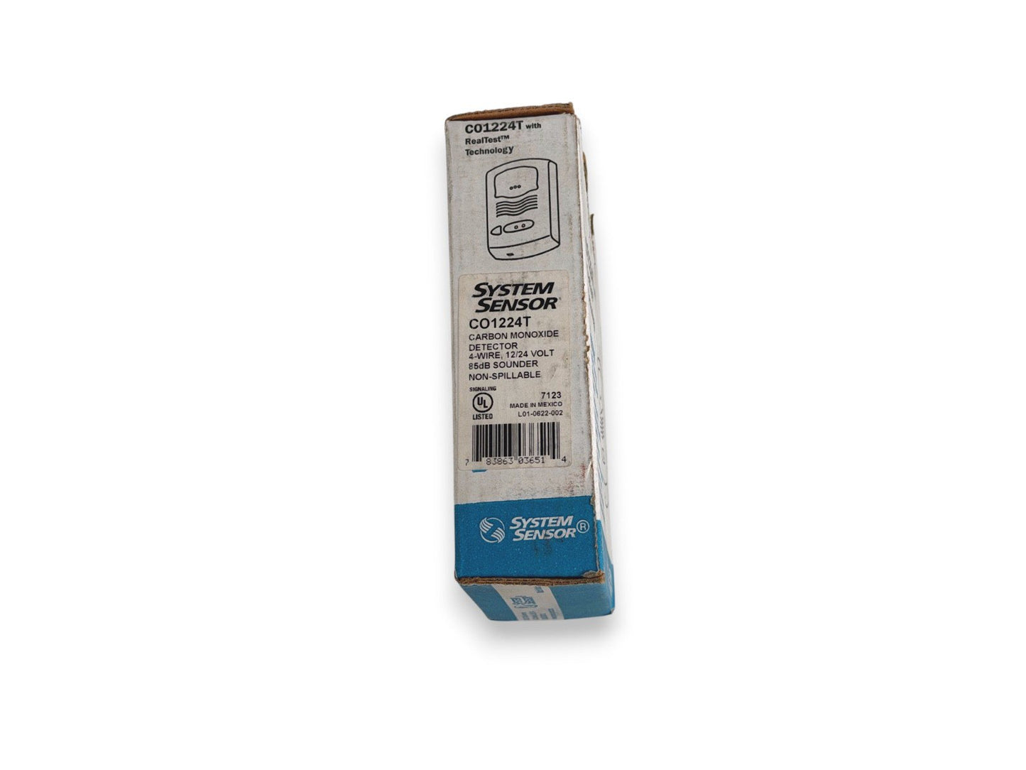 System Sensor CO1224T Carbon Monoxide CO Detector (NEW IN BOX)