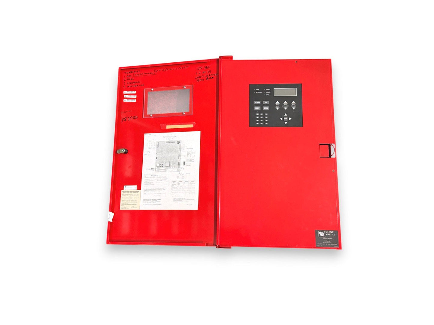 Silent Knight IFP-100 Fire Alarm Control Panel Complete - Tested & Working