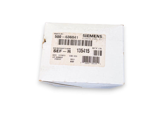 Siemens SEF-R 500-636041 Fire Alarm Speaker Wall Red (NEW IN BOX)