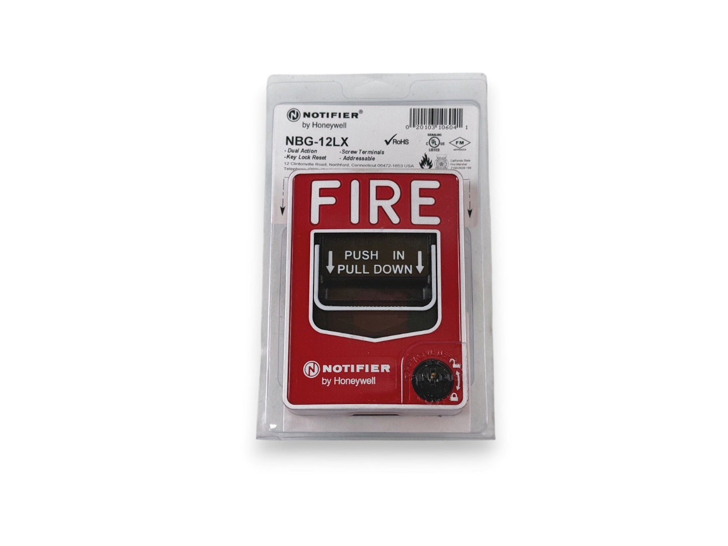 NOTIFIER NBG-12LX Fire Alarm Pull Station (NEW IN BOX)