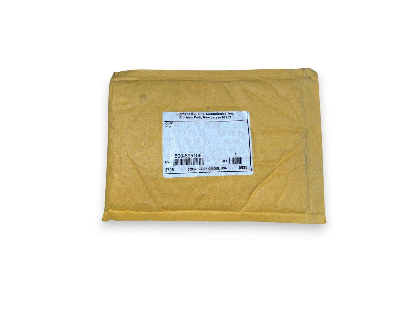 Siemens fire alarm part 500-695108 in original packaging, USA made, surplus equipment