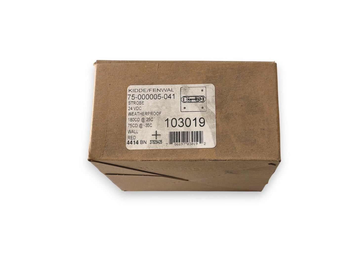 Kidde-Fenwal 75-000005-041 Fire Alarm Strobe Weatherproof Wall Red (NEW IN BOX)