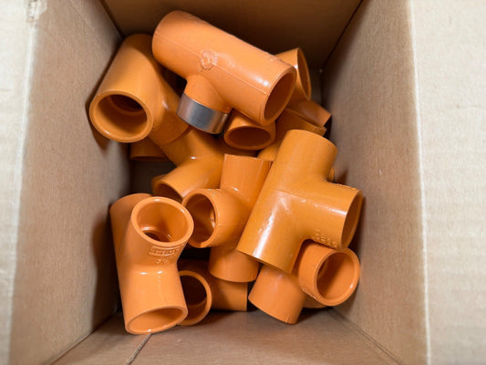 Xtralis VESDA VP-TEE FS Tee Socket CPVC Sprinkler Fitting LOT OF 14 UNITS