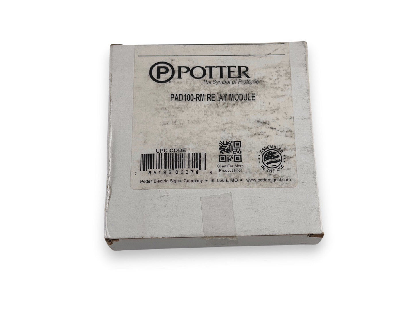 Potter PAD100-RM Fire Alarm Relay Module (NEW IN BOX)