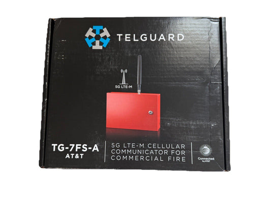 Telguard TG-7FS-A 5G LTE-M Cellular Communicator Fire Alarm (NEW IN BOX)