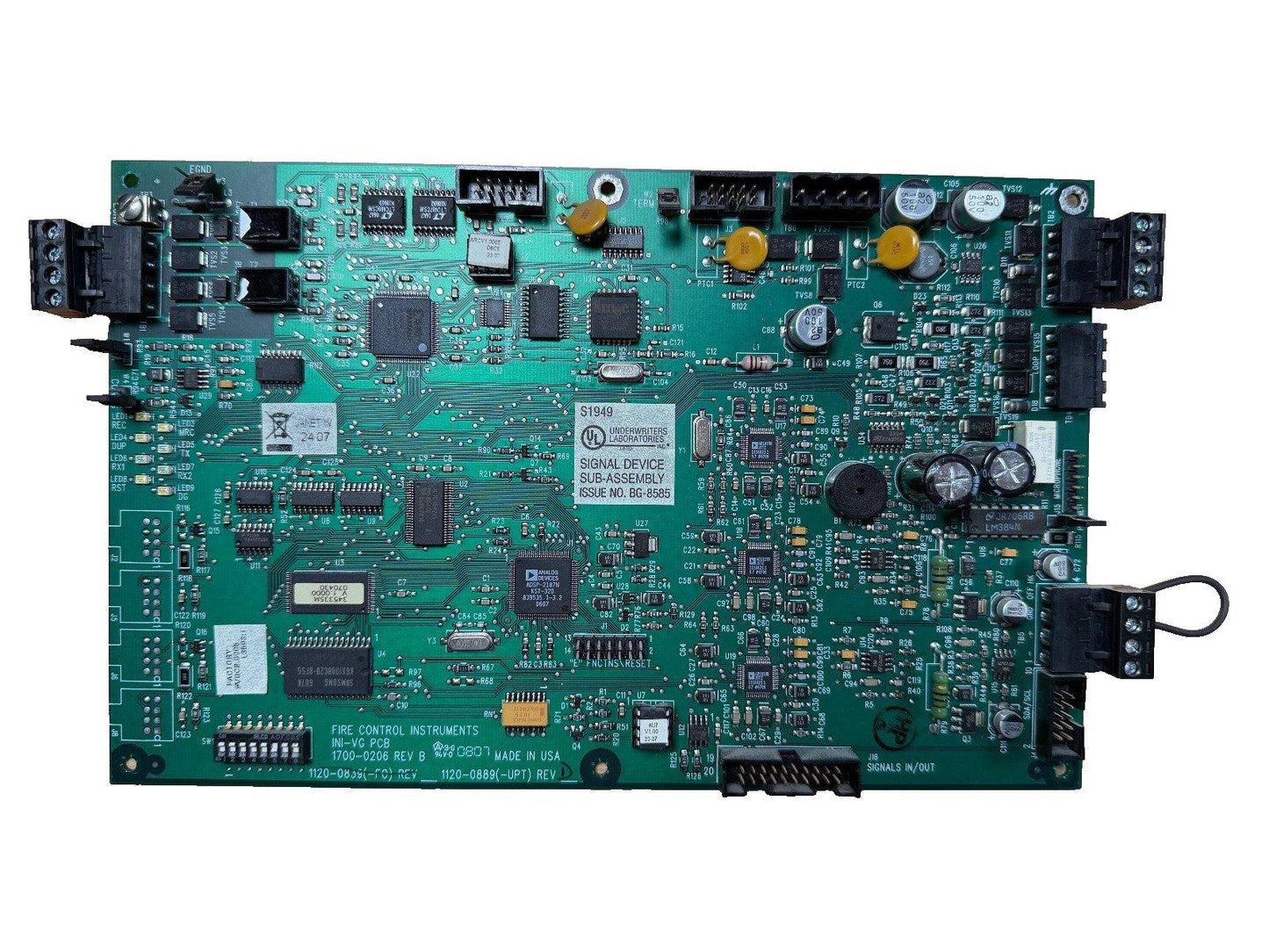 Gamewell-FCI 1100-1322 INI-VGC-UTP Fire Alarm Command Center Voice Gateway