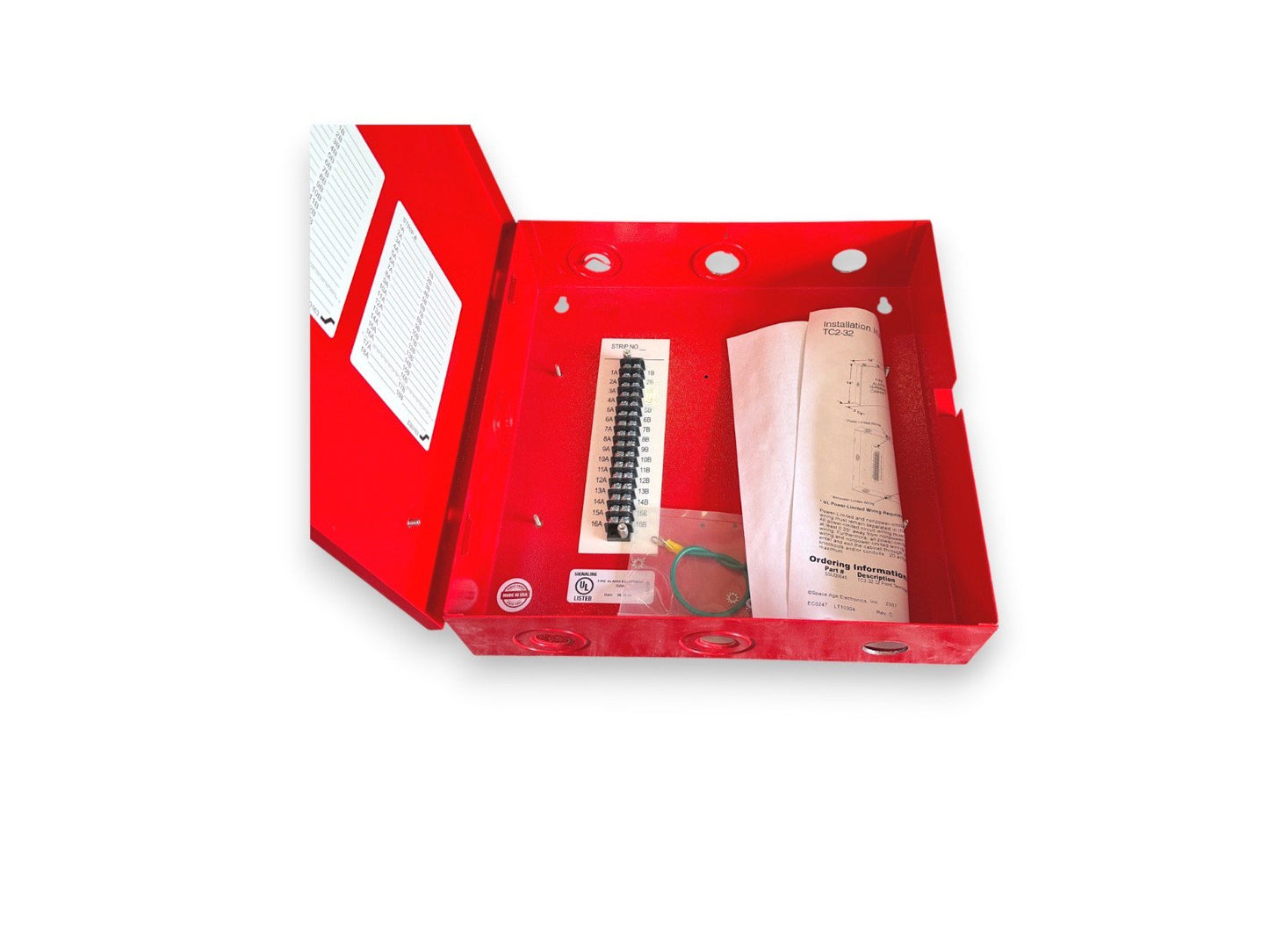 Space Age SSU00645 TC2 TC-Series Terminal Cabinet 14x14x1/4