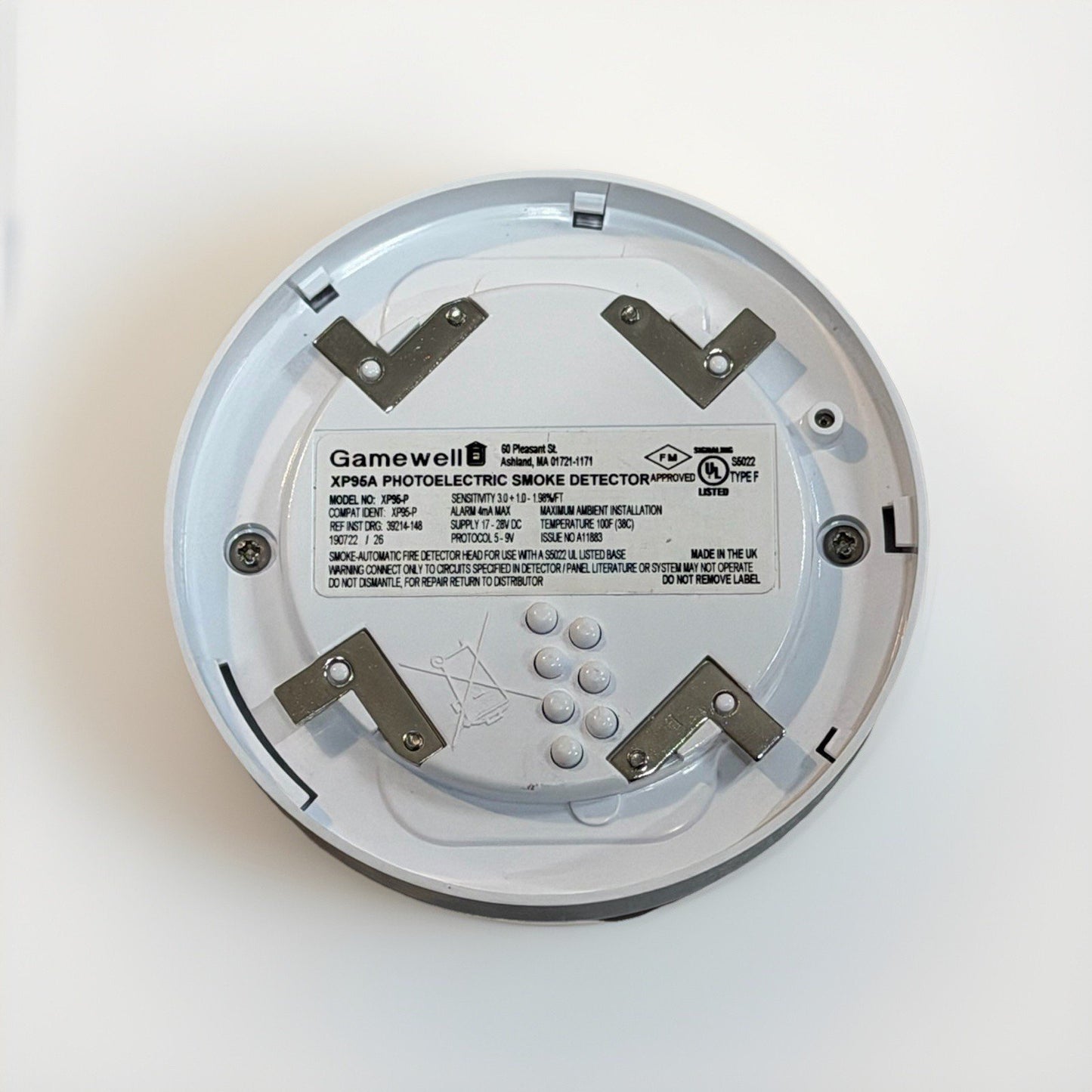 Gamewell-FCI XP95-P XP95A Photoelectric Smoke Detector (NEW)