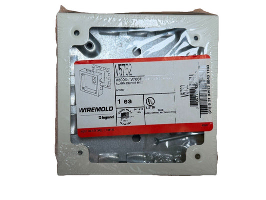 Legrand Wiremold V5752 Alarm Device Box (NEW IN BOX)