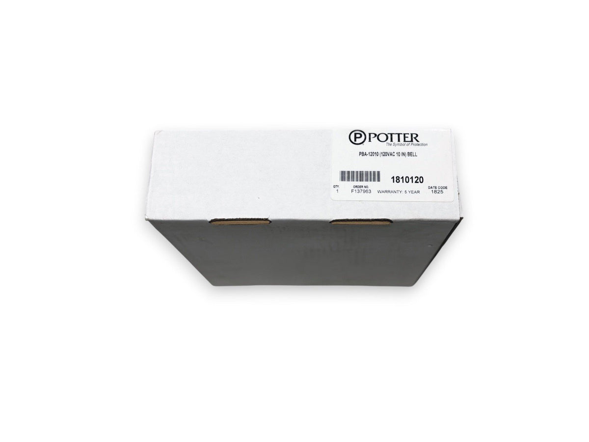 Potter PBA-12010 120VAC Bell Red (NEW IN BOX)