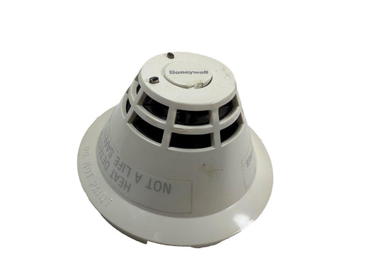 Honeywell smoke detector for fire alarm systems, white ceiling-mounted safety device