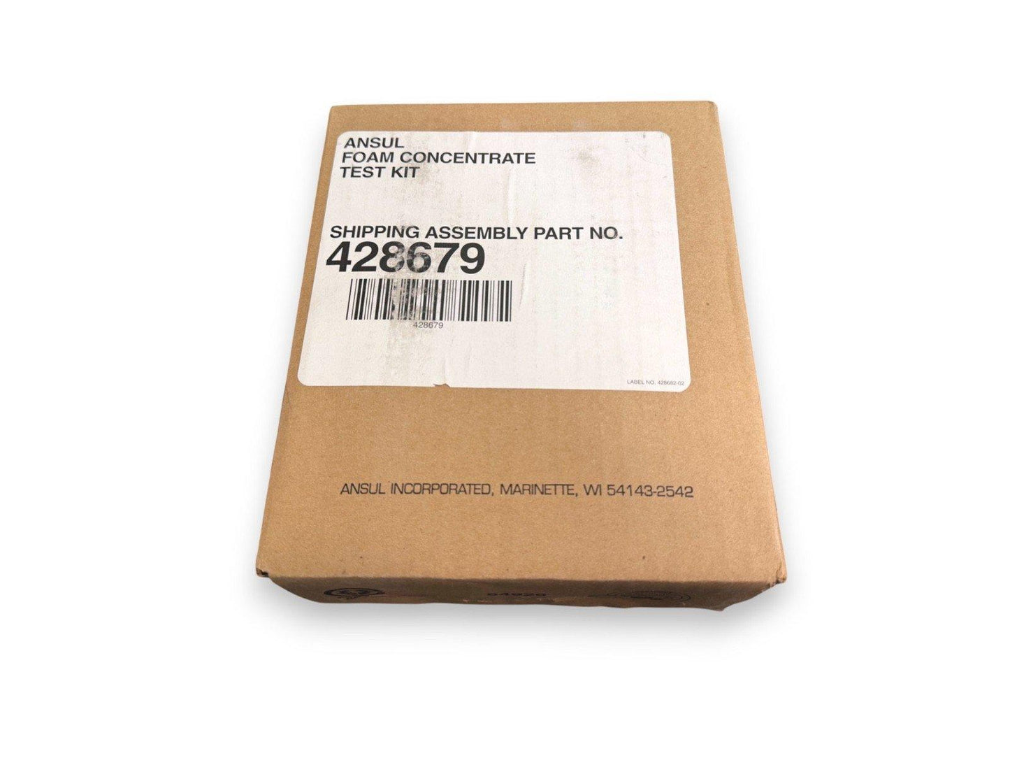 Ansul Tyco 428679 Foam Concentrate Test Kit (NEW IN BOX)