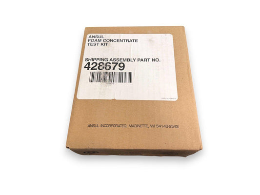 Ansul foam concentrate test kit part #428679 for fire safety systems
