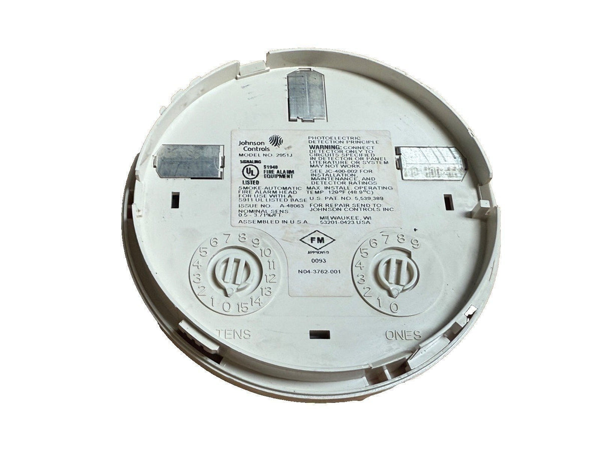 Johnson Controls 2951J Fire Alarm Head + Base