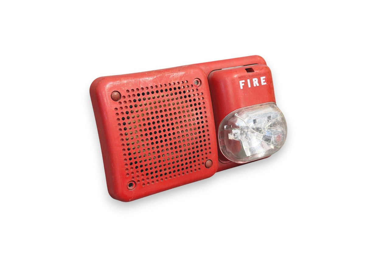 System Sensor SP2R1224MC Fire Alarm Speaker Strobe Wall Red