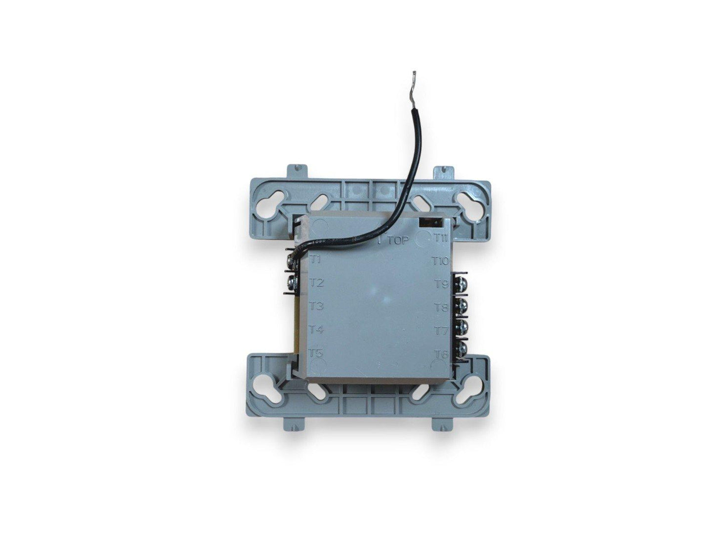 Fire alarm control module with terminal connections and wiring, for commercial fire safety systems
