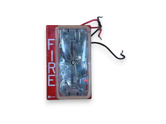 Simplex 4904-9136 Fire Alarm Strobe Wall Red